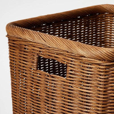  Cube Vintage French Basket - Threshold™ Designed With Studio McGee