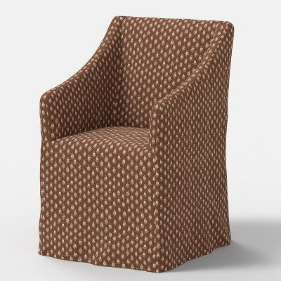  Sloped Arm Slipcovered Dining Chair - Threshold™