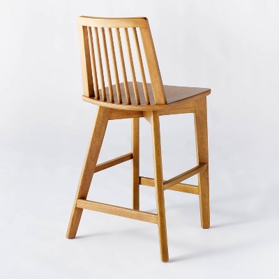  Linden Modified Windsor Wood Counter Height Barstool - Threshold™ Designed With Studio McGee