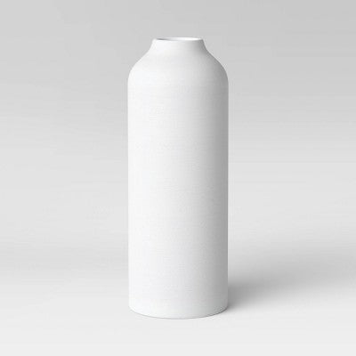  Textured Ceramic Vase White - Threshold™