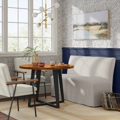  Replacement Slipcover Only For 57" Jean Dining Banquette - Threshold™