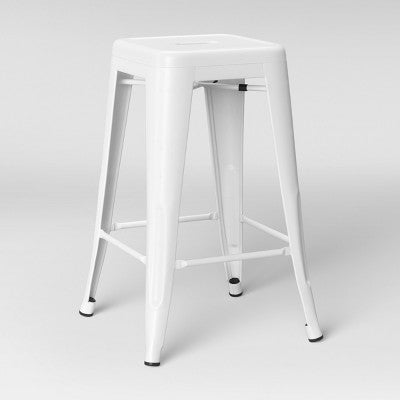  Set Of 2 24" Carlisle Metal Counter Height Barstool - Threshold™