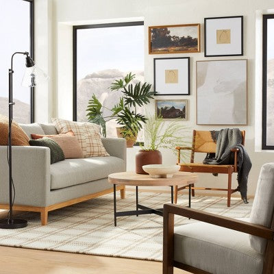  Cottonwood Plaid Wool/Cotton Area Rug - Threshold™ Designed With Studio McGee