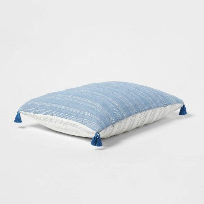  Reversible Matelassé Stitched Stripe Quilt Sham - Threshold™