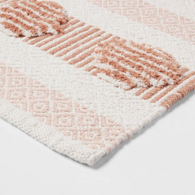  20"x32" Global Bath Rug Clay Pink - Threshold™