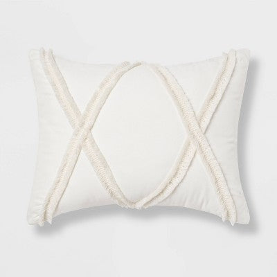  5pc Woven Diamond Comforter Beddding Set - Threshold™