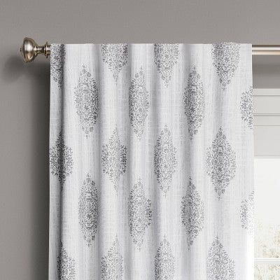  1pc Blackout Medallion Window Curtain Panel - Threshold™
