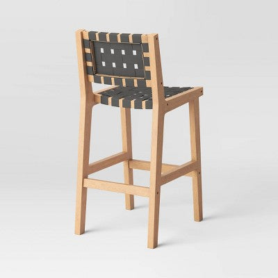  Colton 2pk Bar Height Strapping Dining Chairs - Threshold™ Designed With Studio McGee