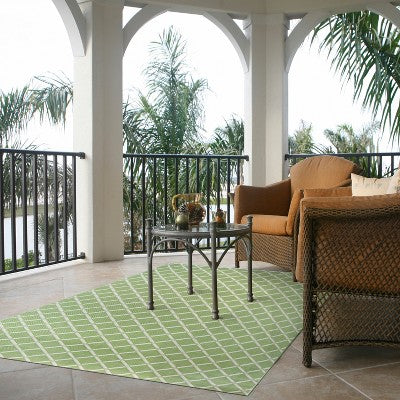  Garden Lattice Outdoor Rug - Threshold