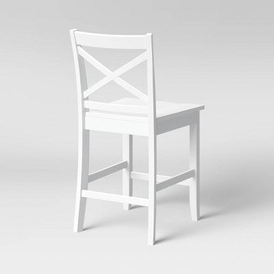  Carey 24" Counter Height Barstool - White - Threshold™