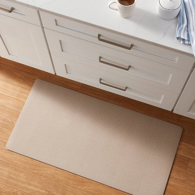 20" X 40" Low Profile Charmed Manor Patterned Polyurethane Kitchen Mat With Foam Rubber Backing - Threshold™