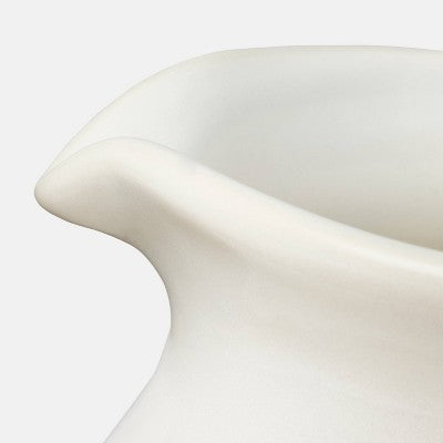  3555ml Stoneware Beverage Server Cream - Threshold™ Designed With Studio McGee: Off-White Pitcher For Hot/Cold Drinks