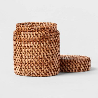  Rattan Canister Light Brown - Threshold™