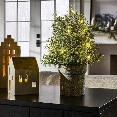  Rosemary Pre-Lit Christmas Arrangement - Threshold™ Designed With Studio McGee