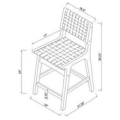 Ceylon Woven Counter Height Barstool - Threshold™