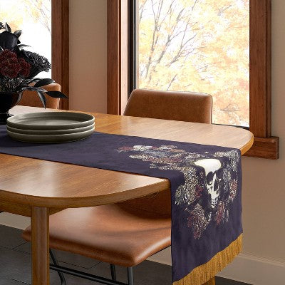  72"x14" Table Runner With Fringe - Threshold™