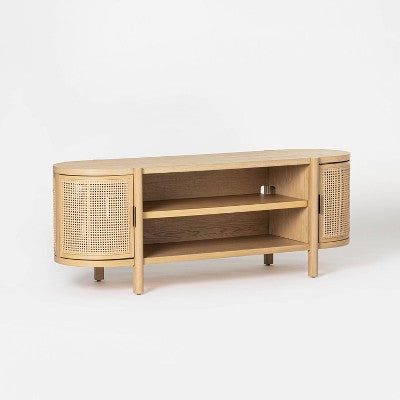  Portola Hills Caned Door TV Stand For TVs Up To 60" - Threshold™ Designed With Studio McGee