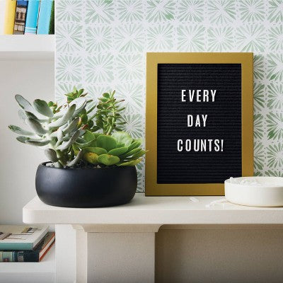  12"x9" Letterboard Set With Letters - Threshold™