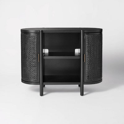  Portola Hills Caned Door Console With Shelves - Threshold™ Designed With Studio McGee