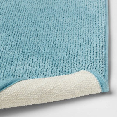  20"x34" Fine Chenille Memory Foam Bath Rug - Threshold™