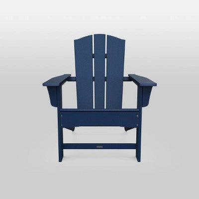  Shawboro POLYWOOD Patio Adirondack Chair, Outdoor Furniture - Navy - Threshold™