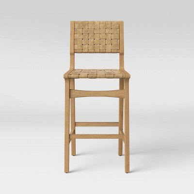  Ceylon Woven And Wood Barstool - Threshold™
