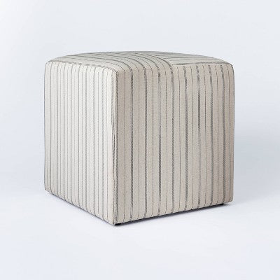  Lynwood Square Upholstered Cube - Threshold™ Designed With Studio McGee