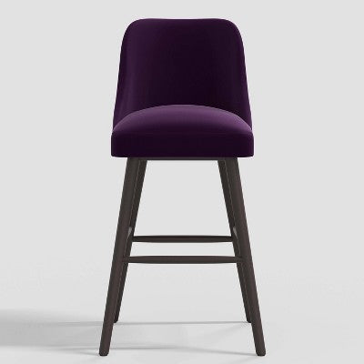  Geller Modern Counter Height Barstool Velvet - Threshold™
