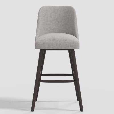  Geller Modern Textured Linen Counter Height Barstool - Threshold™