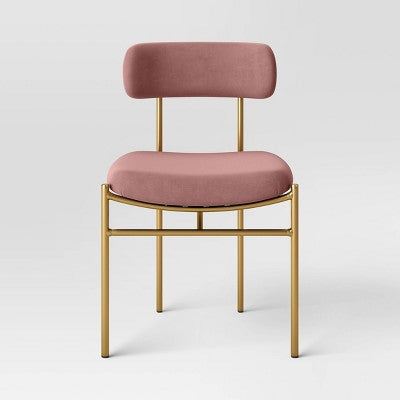  Orion Luxe Dining Chair With Brass Legs - Threshold™