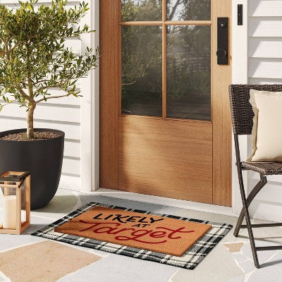  1'6"x2'6" 'Likely At Target' Doormat - Threshold™