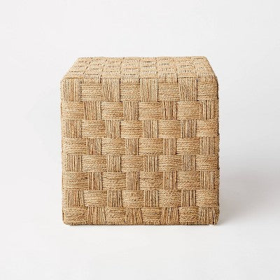  Lynwood Checkerboard Woven Cube - Threshold™ Designed With Studio McGee