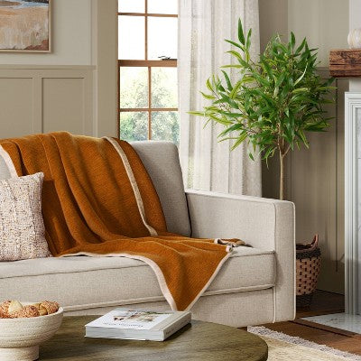  The Cozy Collection Cozy Faux Cashmere Knit Throw Blanket - Threshold™