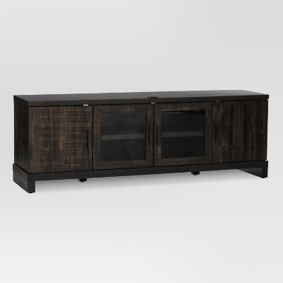  Storage TV Stand For TVs Up To 75" Weathered Pine - Threshold™