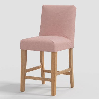  Nazanin Slipcover Counter Height Barstool In Linen - Threshold™
