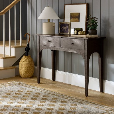  Palma 46" Arched Console Table Dark Brown - Threshold™ Designed With Studio McGee