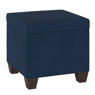  Ottoman Velvet - Skyline Furniture
