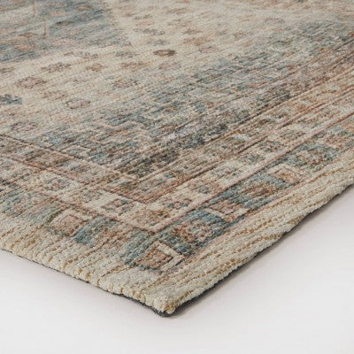  3'x5' Light Distressed Diamond Persian Style Rug Neutral - Threshold™ Designed With Studio McGee