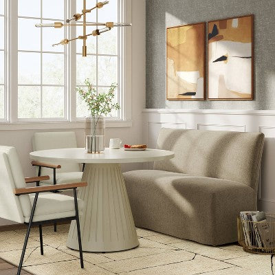  Replacement Slipcover Only For 57" Jean Dining Banquette - Threshold™