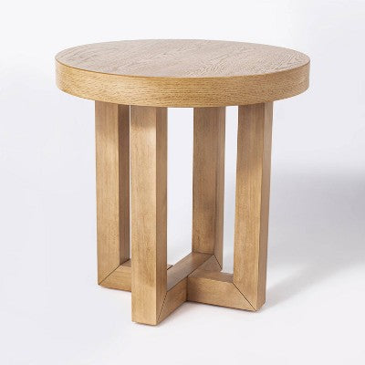  Rose Park Round Wood End Table - Threshold™ Designed With Studio McGee