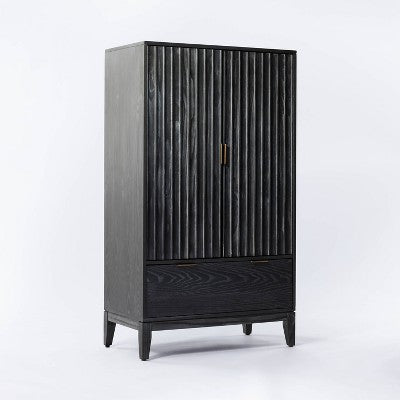  55" Thousand Oaks Wood Scalloped Cabinet - Threshold™ Designed With Studio McGee