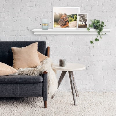  Traditional Wall Shelf White - Threshold™