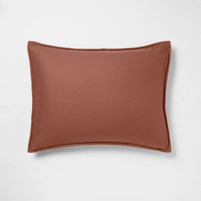  Space Dyed Cotton Linen Sham - Threshold™