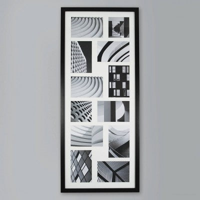  33"x14" Thin Collage Holds 12 Photo Frame - Threshold™