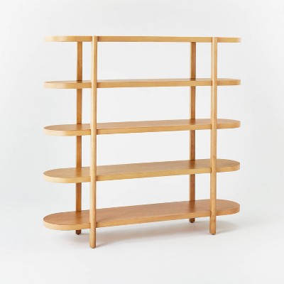  57" Portola Hills 5 Shelf Horizontal Bookcase - Threshold™ Designed With Studio McGee