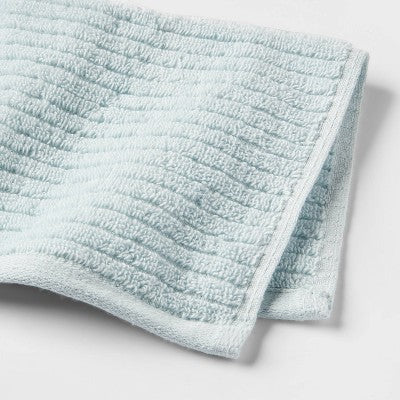  Quick Dry Ribbed Bath Towel Set - Threshold™