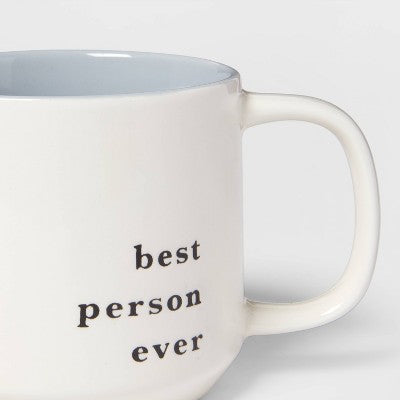  16oz Stoneware Best Person Ever Color Splash Mug - Threshold™