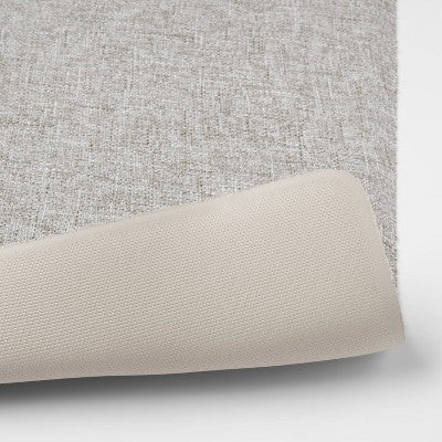  30" X 18" Basketweave Comfort Mat Gray - Threshold™