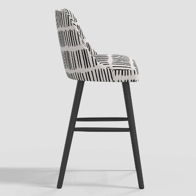  Geller Modern Counter Height Barstool In Patterns - Threshold™