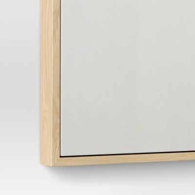  (Set Of 2) 24" X 24" Color Blocks Framed Wall Canvases - Threshold™